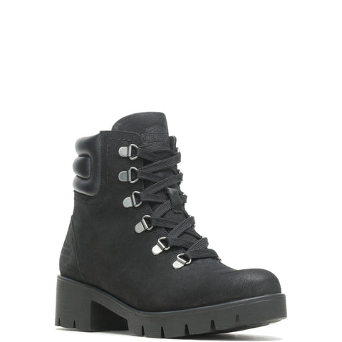 Harley-Davidson Trawood D84789 Womens Black Nubuck Motorcycle Boots
