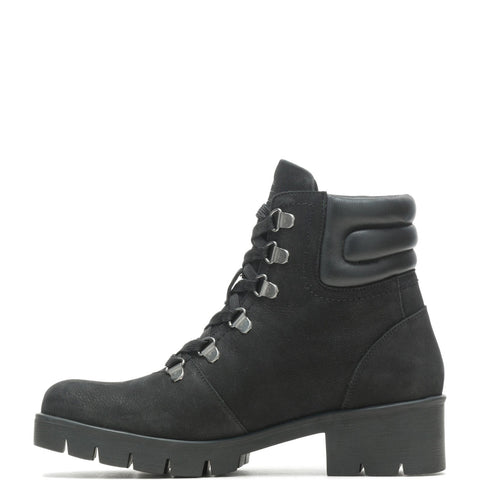 Harley-Davidson Trawood D84789 Womens Black Nubuck Motorcycle Boots