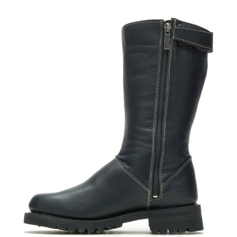 Harley-Davidson Melia D85054 Womens Black Leather Motorcycle Boots