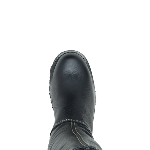 Harley-Davidson Melia D85054 Womens Black Leather Motorcycle Boots