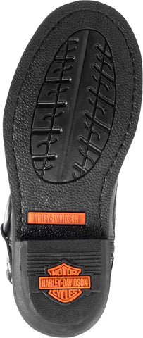 Harley-Davidson Janice D87180 Womens Black Leather Motorcycle Boots