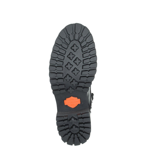 Harley-Davidson Walsen 5" Lace D87254 Womens Black Leather Motorcycle Boots