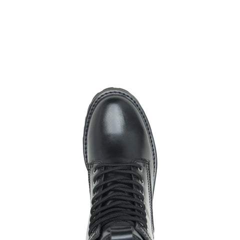 Harley-Davidson Walsen 5" Lace D87254 Womens Black Leather Motorcycle Boots