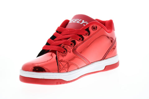 Heelys Propel Chrome Big Kids Red Synthetic Lifestyle Sneakers Shoes