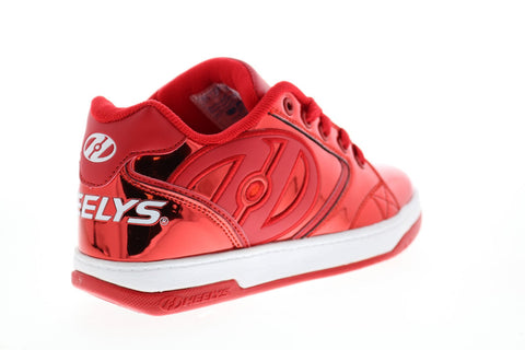 Heelys Propel Chrome Big Kids Red Synthetic Lifestyle Sneakers Shoes