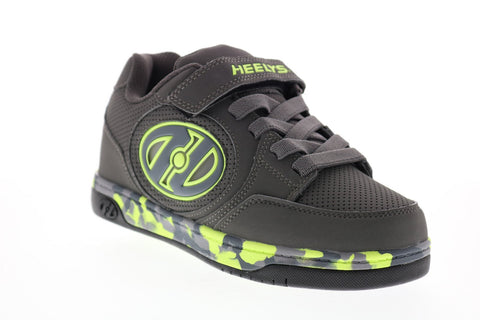 Heelys Plus X2 Lighted HE100314K Big Kids Gray Lifestyle Sneakers Shoes