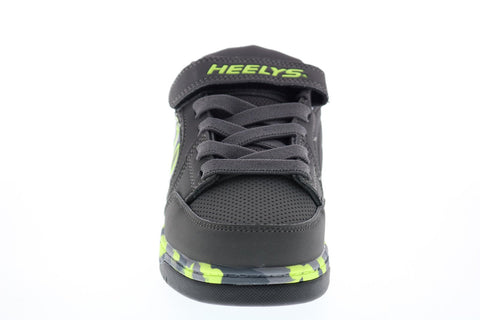Heelys Plus X2 Lighted HE100314K Big Kids Gray Lifestyle Sneakers Shoes