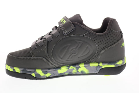 Heelys Plus X2 Lighted HE100314K Big Kids Gray Lifestyle Sneakers Shoes