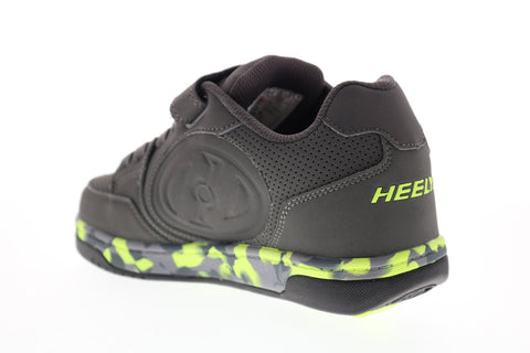 Heelys Plus X2 Lighted HE100314K Big Kids Gray Lifestyle Sneakers Shoes