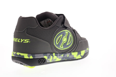 Heelys Plus X2 Lighted HE100314K Big Kids Gray Lifestyle Sneakers Shoes
