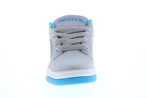 Heelys Voyager HE100333H Big Kids Gray Lace Up Lifestyle Sneakers Shoes