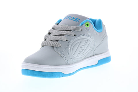 Heelys Voyager HE100333H Big Kids Gray Lace Up Lifestyle Sneakers Shoes