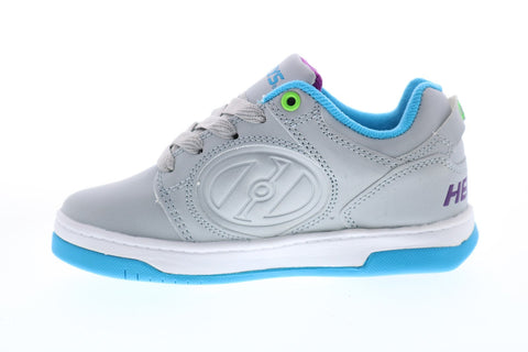 Heelys Voyager HE100333H Big Kids Gray Lace Up Lifestyle Sneakers Shoes