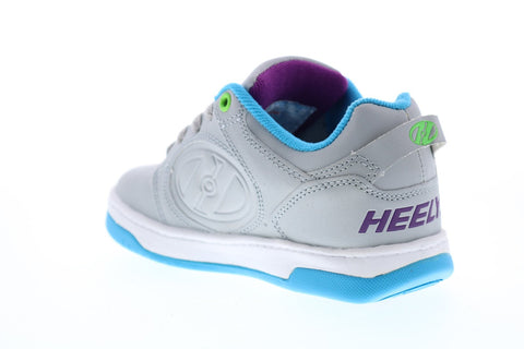 Heelys Voyager HE100333H Big Kids Gray Lace Up Lifestyle Sneakers Shoes