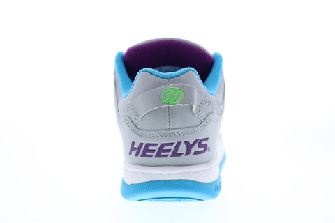 Heelys Voyager HE100333H Big Kids Gray Lace Up Lifestyle Sneakers Shoes