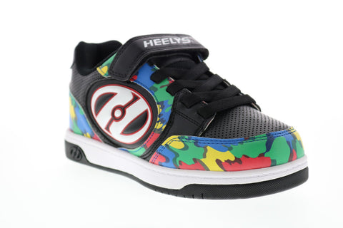 Heelys Plus X2 HE100657K Big Kids Black Synthetic Lifestyle Sneakers Shoes