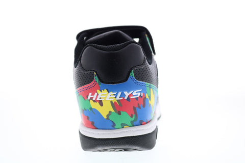 Heelys Plus X2 HE100657K Big Kids Black Synthetic Lifestyle Sneakers Shoes