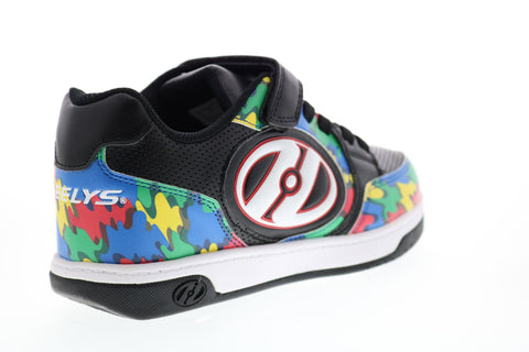 Heelys Plus X2 HE100657K Big Kids Black Synthetic Lifestyle Sneakers Shoes