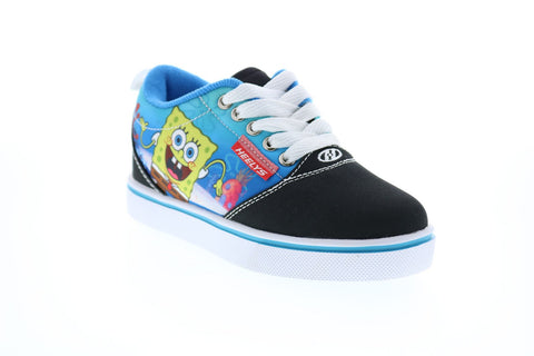Heelys Pro 20 Prints Spongebob HES10361H Little Kids Black Canvas Lifestyle Sneakers Shoes
