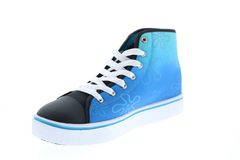 Heelys Hustle Spongebob HES10362H Big Kids Blue Canvas Lifestyle Sneakers Shoes