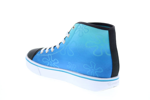 Heelys Hustle Spongebob HES10362H Mens Blue Canvas Lifestyle Sneakers Shoes