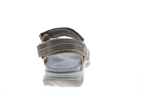 Earth Origins Higgins Halton Womens Brown Suede Slingback Sandals Shoes