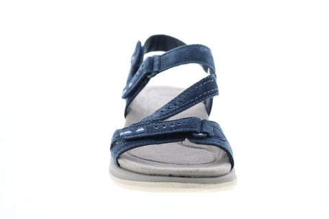 Earth Origins Higgins Holland Womens Blue Suede Slingback Sandals Shoes