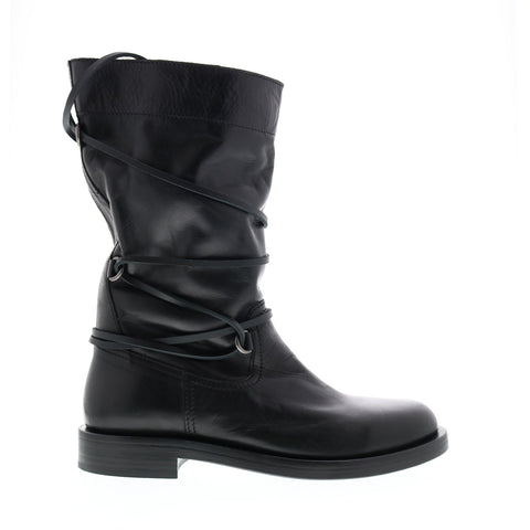 Diesel FW16-FS4 I00467-PR516-T8013 Mens Black Leather Casual Dress Boots