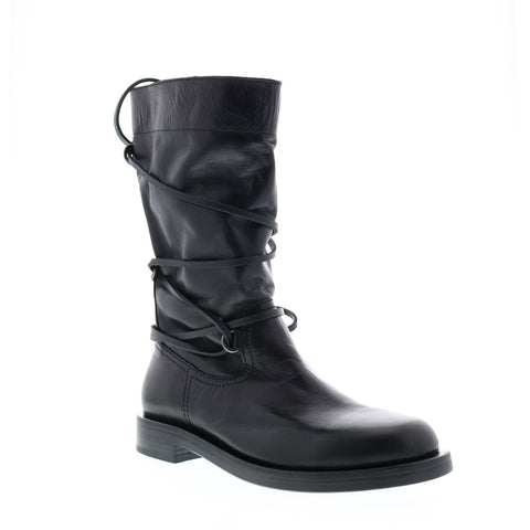 Diesel FW16-FS4 I00467-PR516-T8013 Mens Black Leather Casual Dress Boots