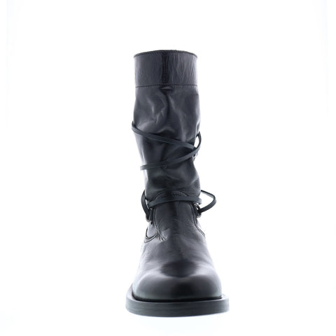 Diesel FW16-FS4 I00467-PR516-T8013 Mens Black Leather Casual Dress Boots