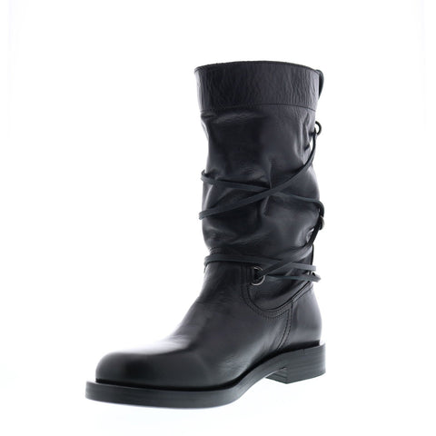 Diesel FW16-FS4 I00467-PR516-T8013 Mens Black Leather Casual Dress Boots