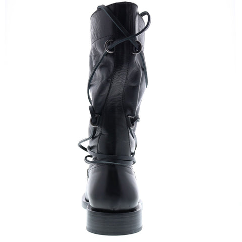 Diesel FW16-FS4 I00467-PR516-T8013 Mens Black Leather Casual Dress Boots