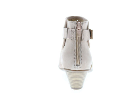 Earth Inc. Intrepid Perf Ankle Boot Womens Beige Ankle & Booties Boots
