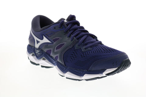 Mizuno Wave Horizon 3 J1GD192604 Womens Purple Mesh Athletic Running Shoes