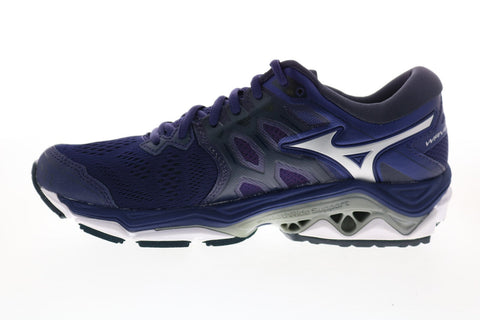Mizuno Wave Horizon 3 J1GD192604 Womens Purple Mesh Athletic Running Shoes