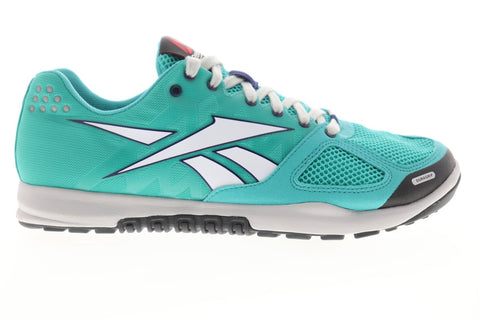 Reebok Crossfit Nano 2.0 Womens Green Mesh Athletic Cross Training Shoes