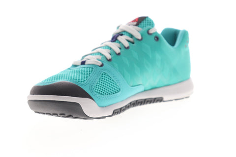 Reebok Crossfit Nano 2.0 Womens Green Mesh Athletic Cross Training Shoes