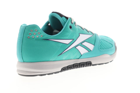 Reebok Crossfit Nano 2.0 Womens Green Mesh Athletic Cross Training Shoes