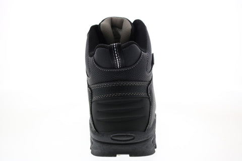 Khombu Jared Mens Black Synthetic Lace Up Hiking Boots