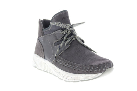 Earth Inc. Jaunt Womens Gray Suede Lace Up Lifestyle Sneakers Shoes