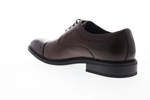 Unlisted by Kenneth Cole Playing Piano Mens Brown Dress Lace Up Oxfords Shoes