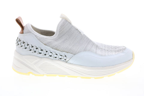 Earth Inc. Journey Ramble Soft Calf Womens White Lifestyle Sneakers Shoes
