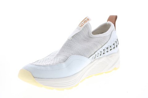 Earth Inc. Journey Ramble Soft Calf Womens White Lifestyle Sneakers Shoes