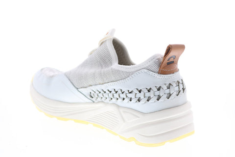 Earth Inc. Journey Ramble Soft Calf Womens White Lifestyle Sneakers Shoes