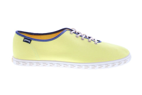 Camper Siesta TWS K100035-001 Mens Yellow Canvas Euro Sneakers Shoes