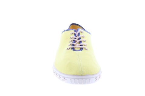 Camper Siesta TWS K100035-001 Mens Yellow Canvas Euro Sneakers Shoes