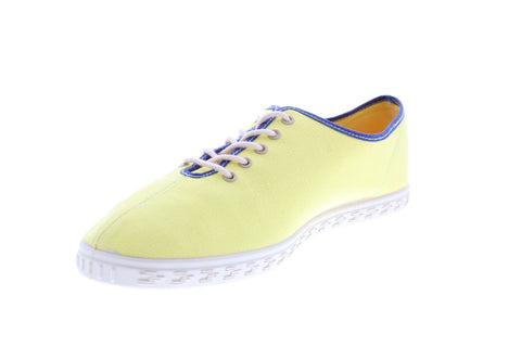 Camper Siesta TWS K100035-001 Mens Yellow Canvas Euro Sneakers Shoes