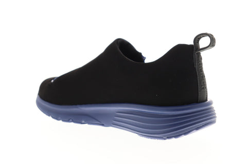 Camper Twins K100467-001 Mens Black Nubuck Casual Zipper Loafers Shoes