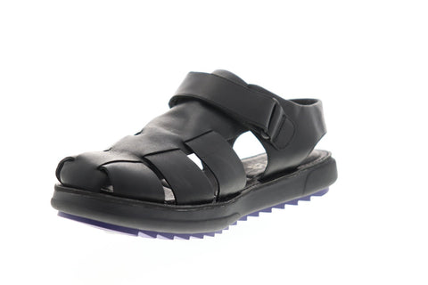 Camper Marges K100052-004 Mens Black Leather Sport Sandals Shoes