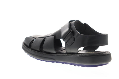 Camper Marges K100052-004 Mens Black Leather Sport Sandals Shoes